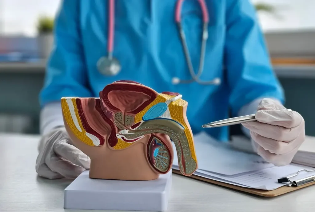 ערמונית מוגדלת ותפקוד מיני