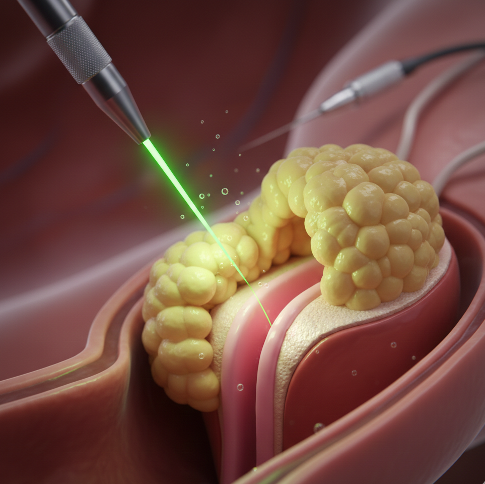 טכנולוגיית לייזר הולמיום (Holmium Laser)